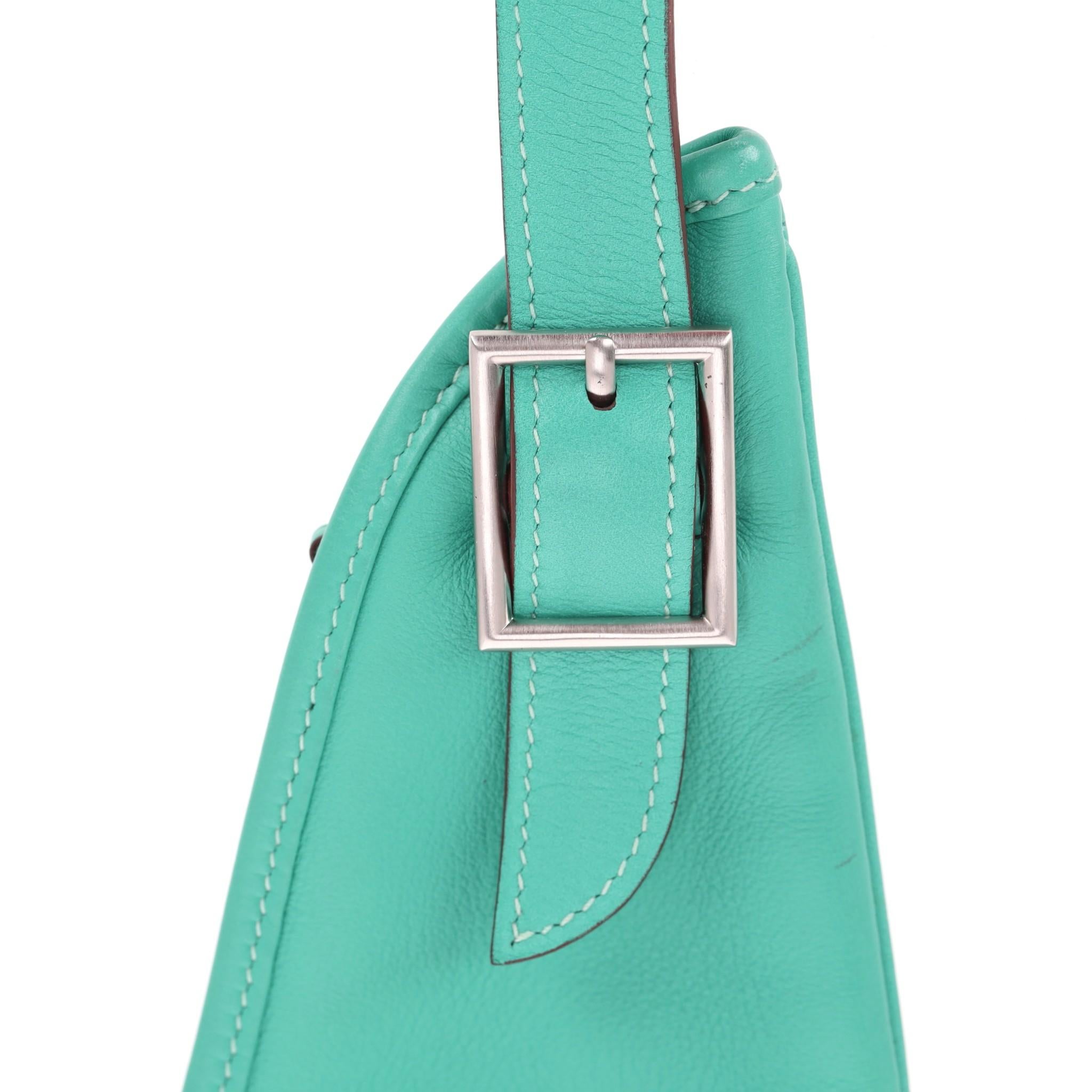 Hermes Leather Massai Tote Bag For Sale 10