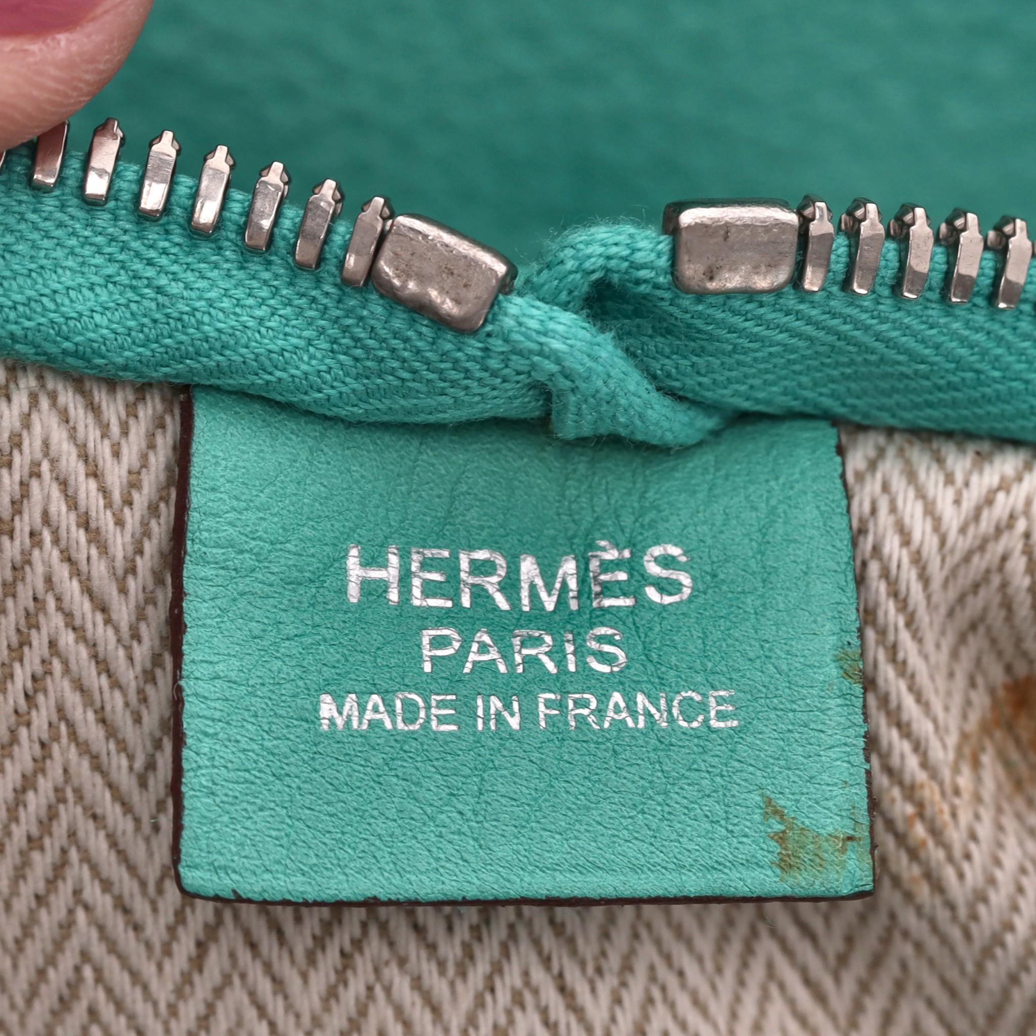 Hermes Leather Massai Tote Bag For Sale 2