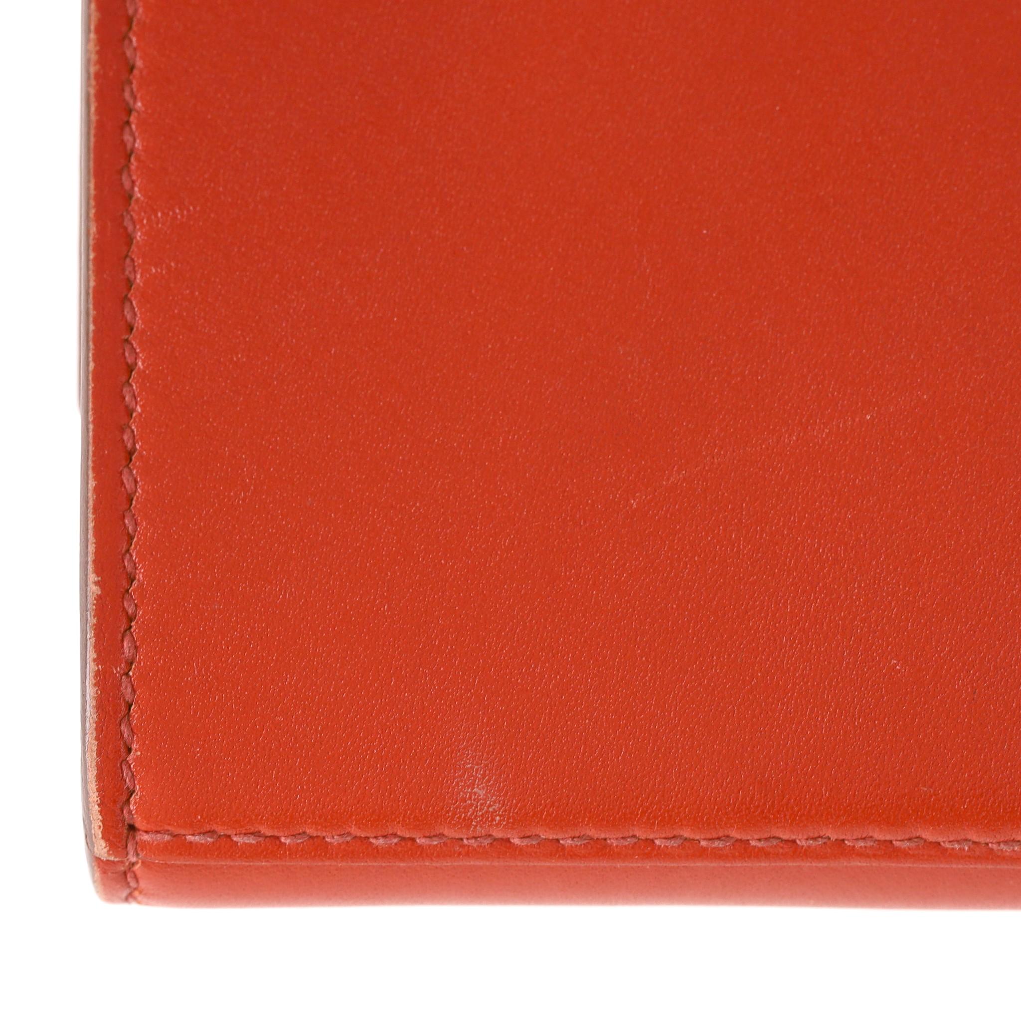 Hermes Leather Medor Clutch Bag For Sale 7
