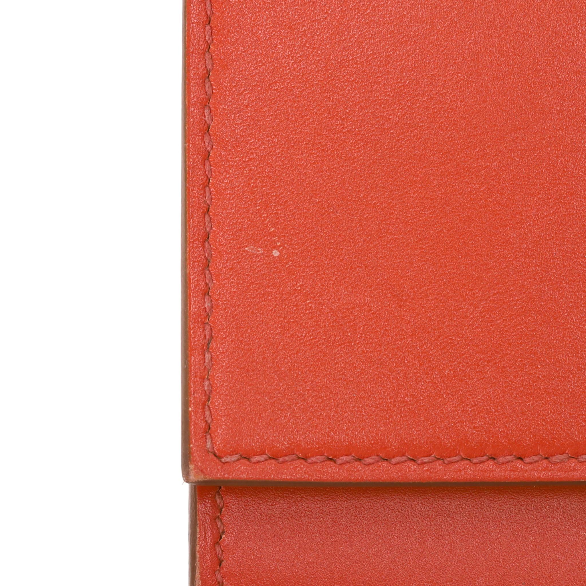 Hermes Leather Medor Clutch Bag For Sale 3