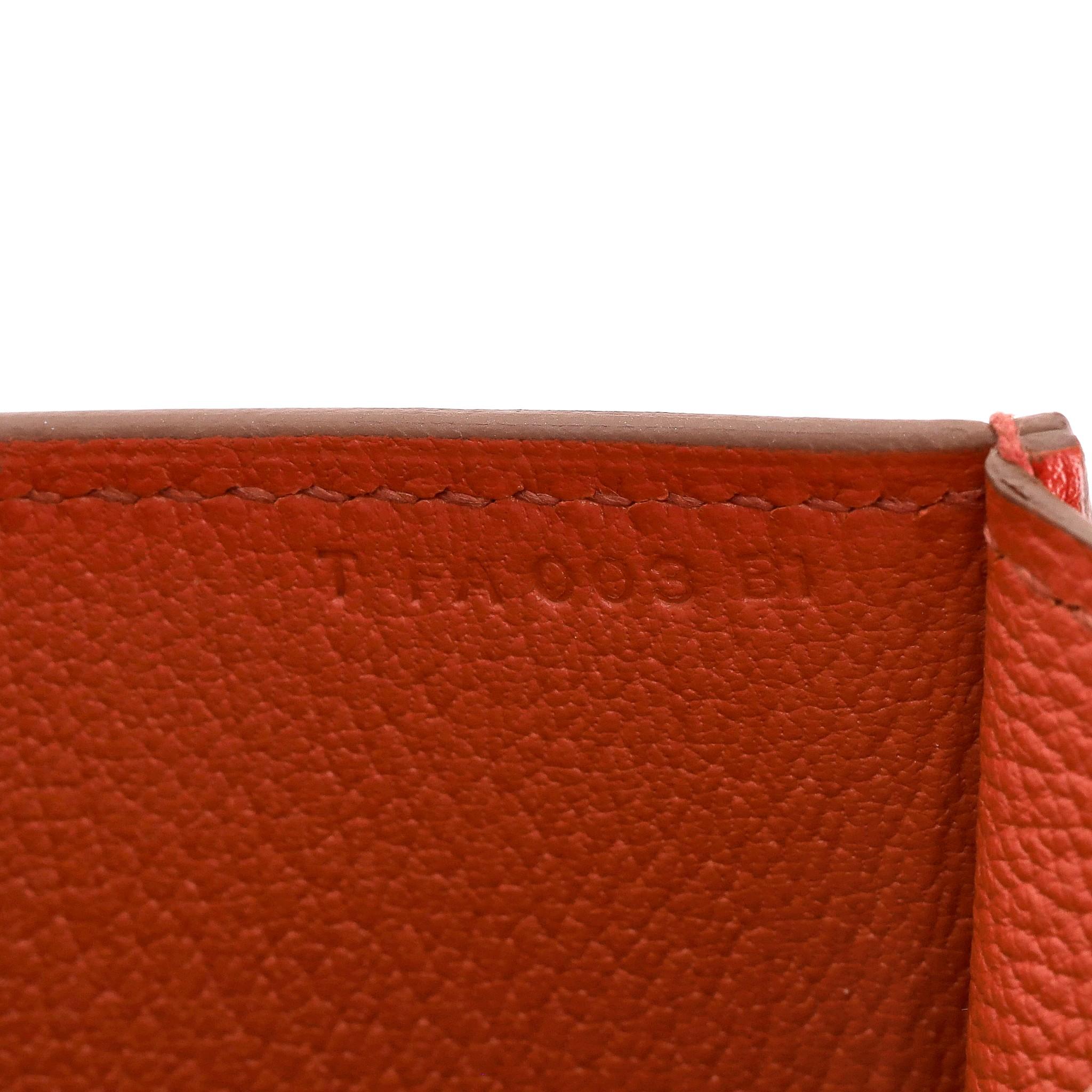 Hermes Leather Medor Clutch Bag For Sale 4