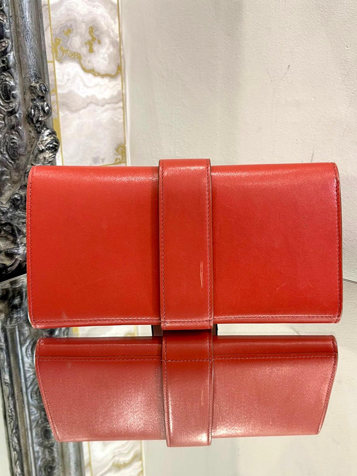 Hermes Leather Meodr Clutch Bag For Sale 1