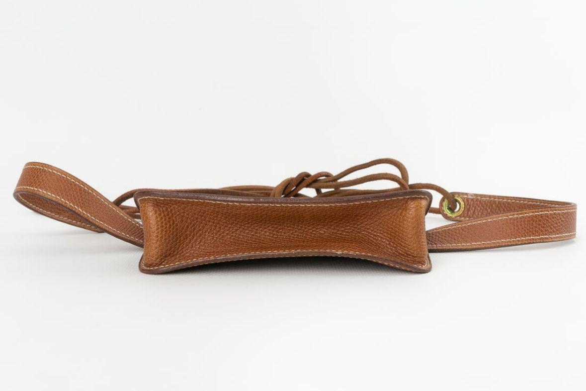 Hermès Leather Pouch-Belt For Sale 3