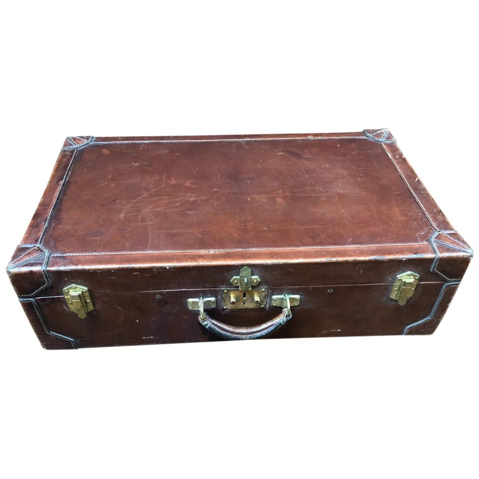 Hermès Leather Suitcase