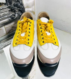 Hermes Leather Trail Sneakers
