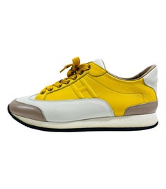 Hermes Leather Trail Sneakers