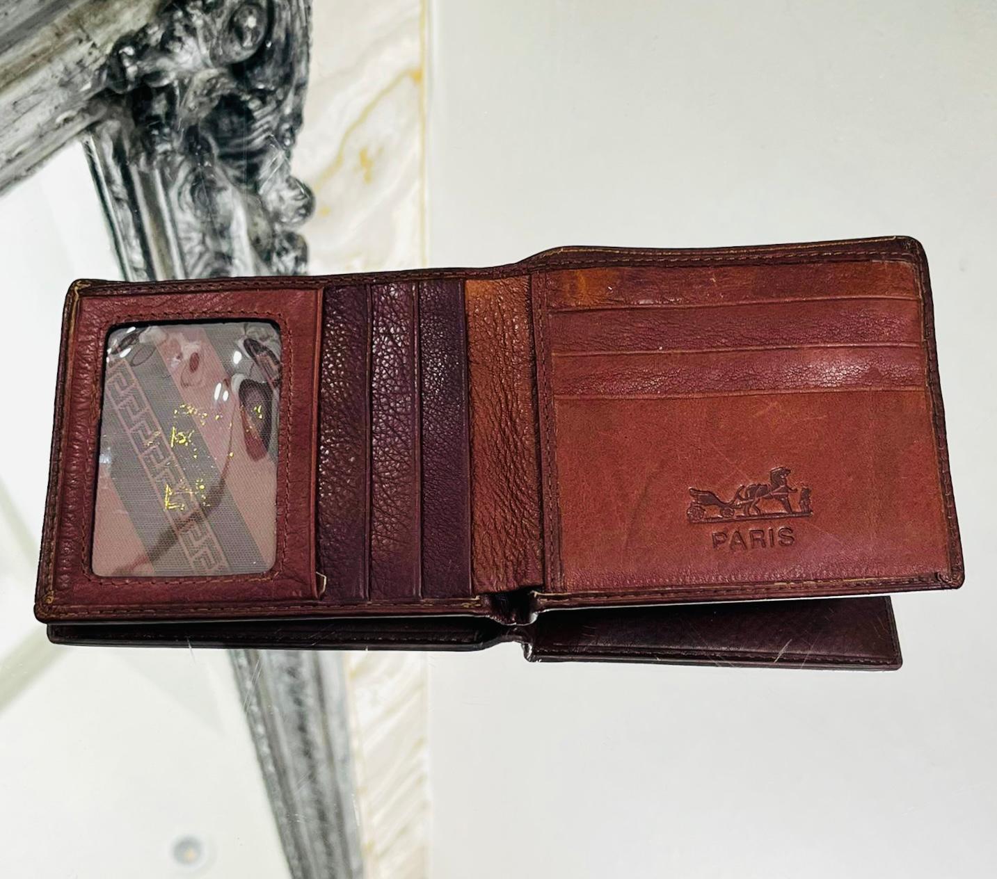 Hermes Leather Wallet In Excellent Condition In London, GB