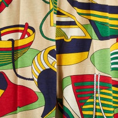 Hermès Legging FR38 Thalassa Cotton Jersey Leggings Pants Intl M US28 Hermes