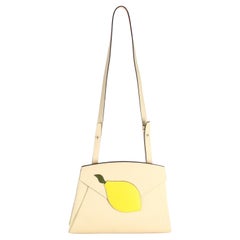 Used Hermes lemon crossbody bag