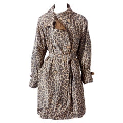 Hermès Leopard Pattern Belted Trench