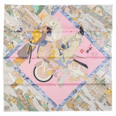 Herm�ès Les Artisans D Hermes Silk Scarf