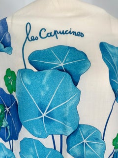 Hermes Les Capucines GM 140 Cashmere Shawl Designed by Antoine de Jacquelot Box