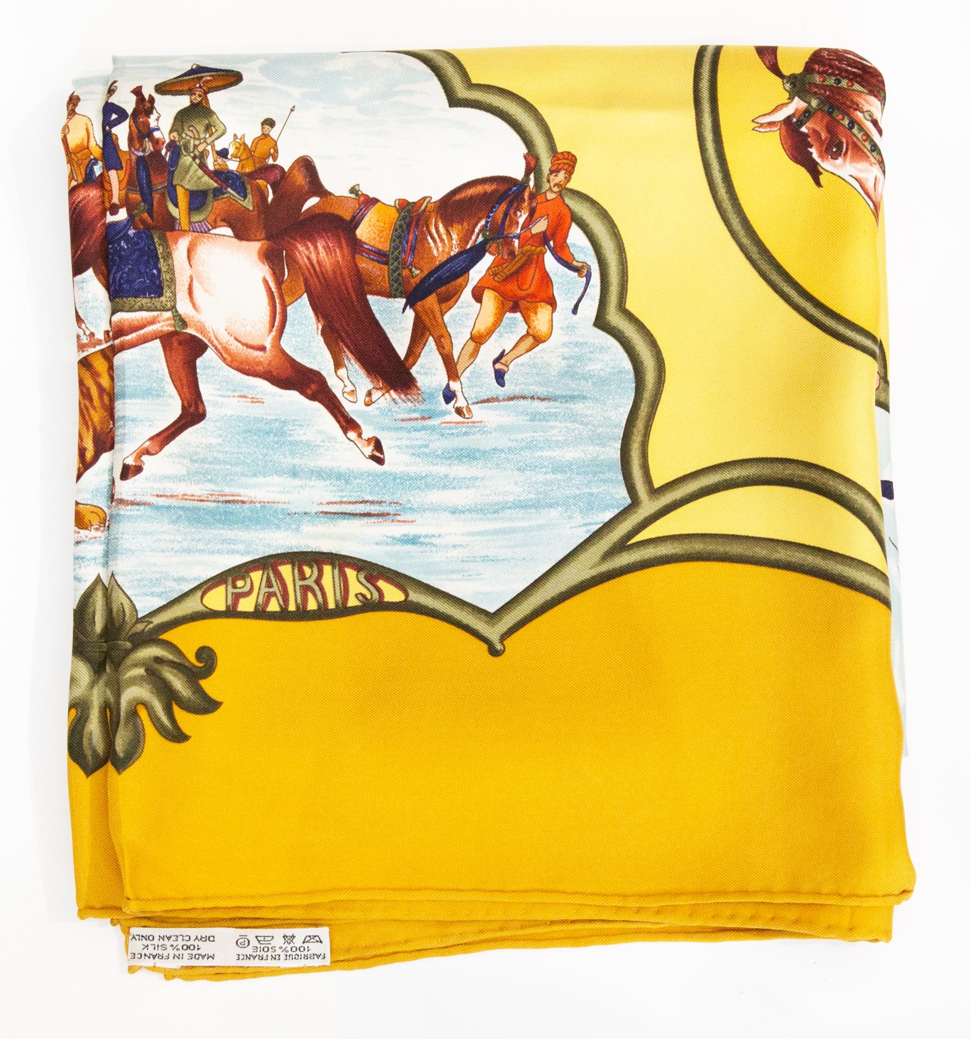 Pañuelo de seda Hermès 