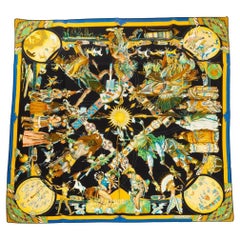 Hermès "Les Danses des Indiens" Scarf Hermès "Les Danses des Indiens" Scarf