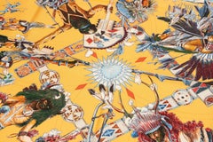 Hermès Les Danses Des Indiens Silk Scarf
