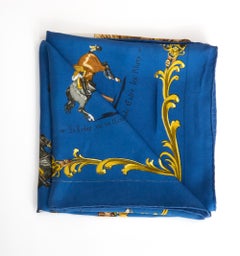Foulard en soie Hermes Les Figures D Equitation by P LeDoux