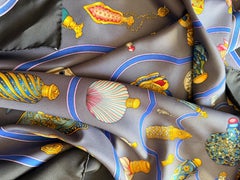 HERMÈS les FLACONS silk Scarf 2006 designed by Baschet Catherine