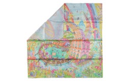 Hermès "Les Folies du Faubourg" Scarf NB