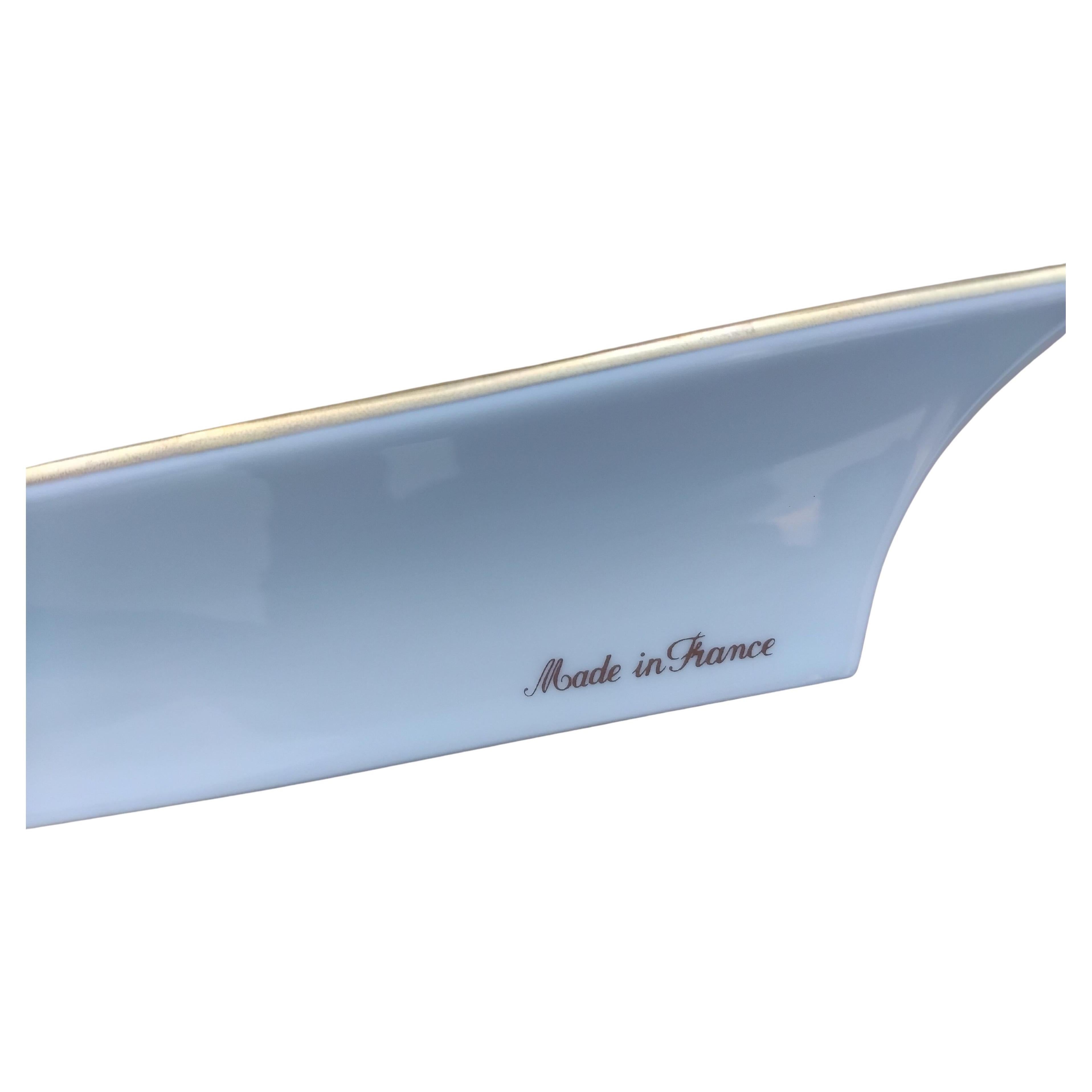 Hermès Les Jardins d'Arménie Armenia Cigar Ashtray Change Tray Porcelain Gold 13