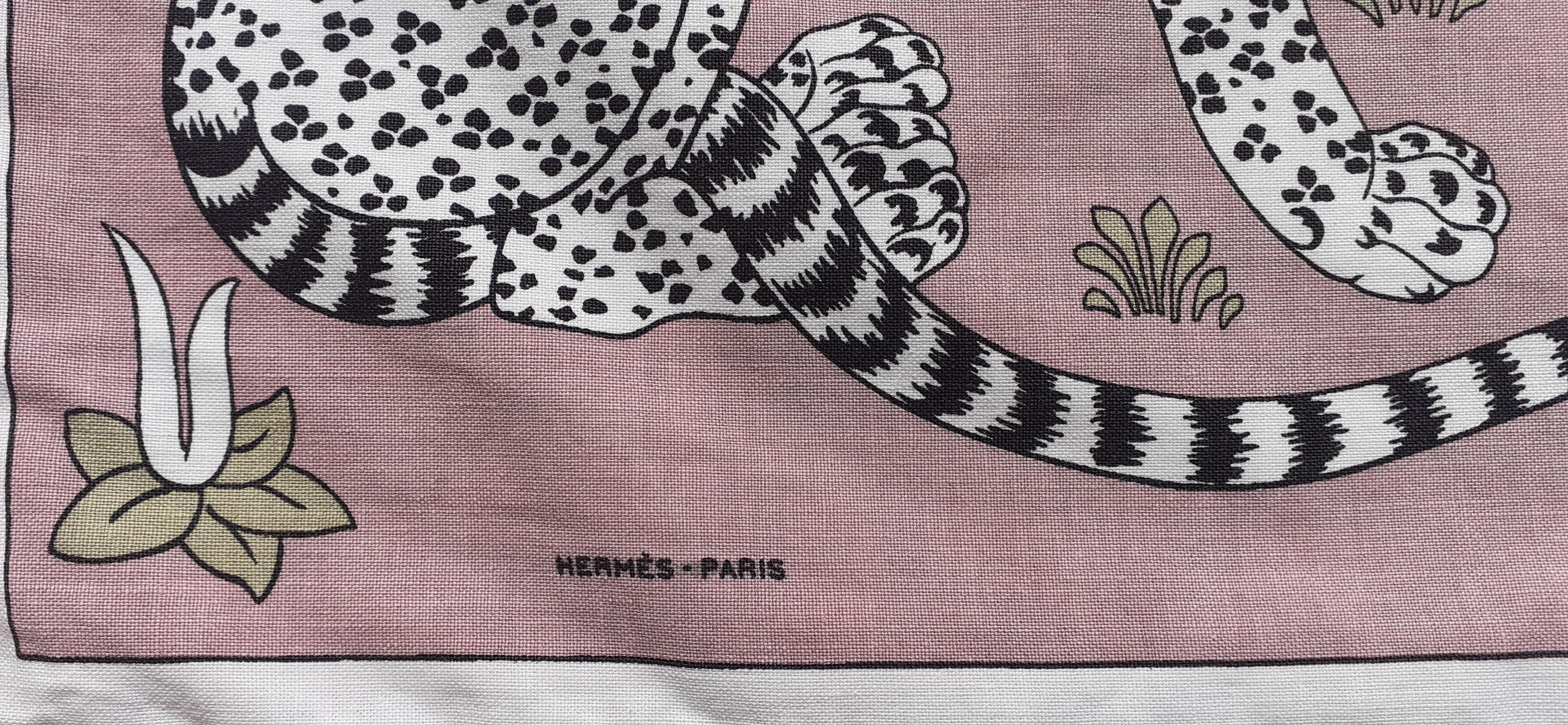 Hermès Les Leopards Print Cushion Cover 3