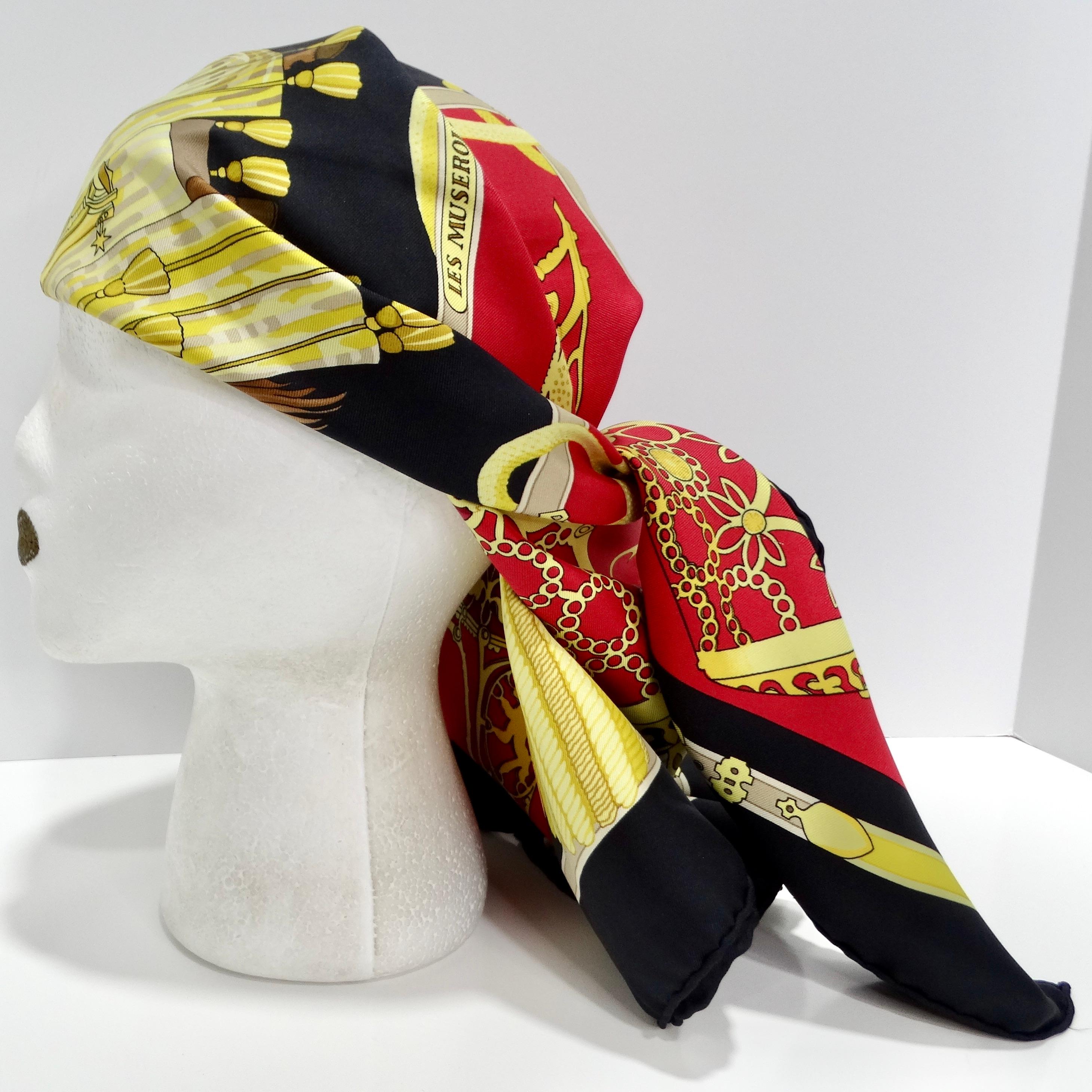 Hermes Les Muserolles Silk Scarf For Sale 1