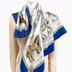 HERMÈS Les Robes Reiterschal aus Seide, Frankreich
