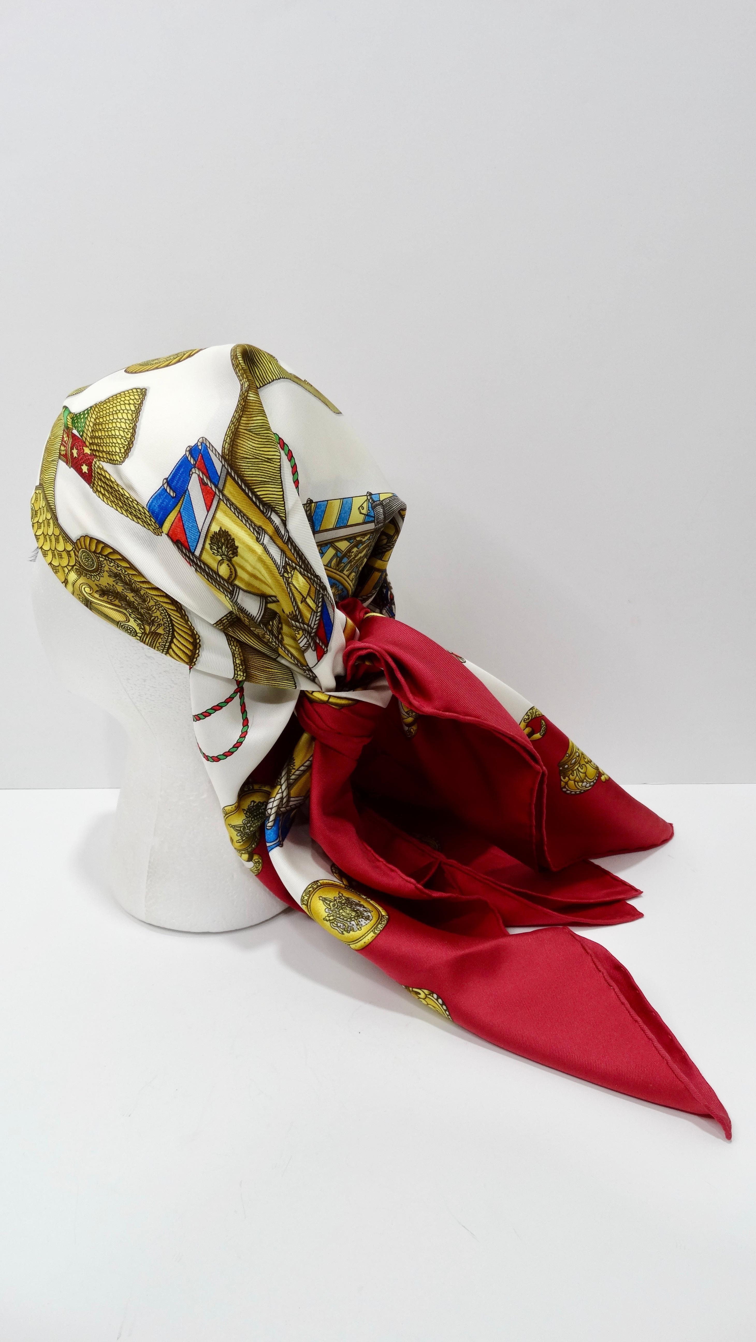 hermes scarf hair