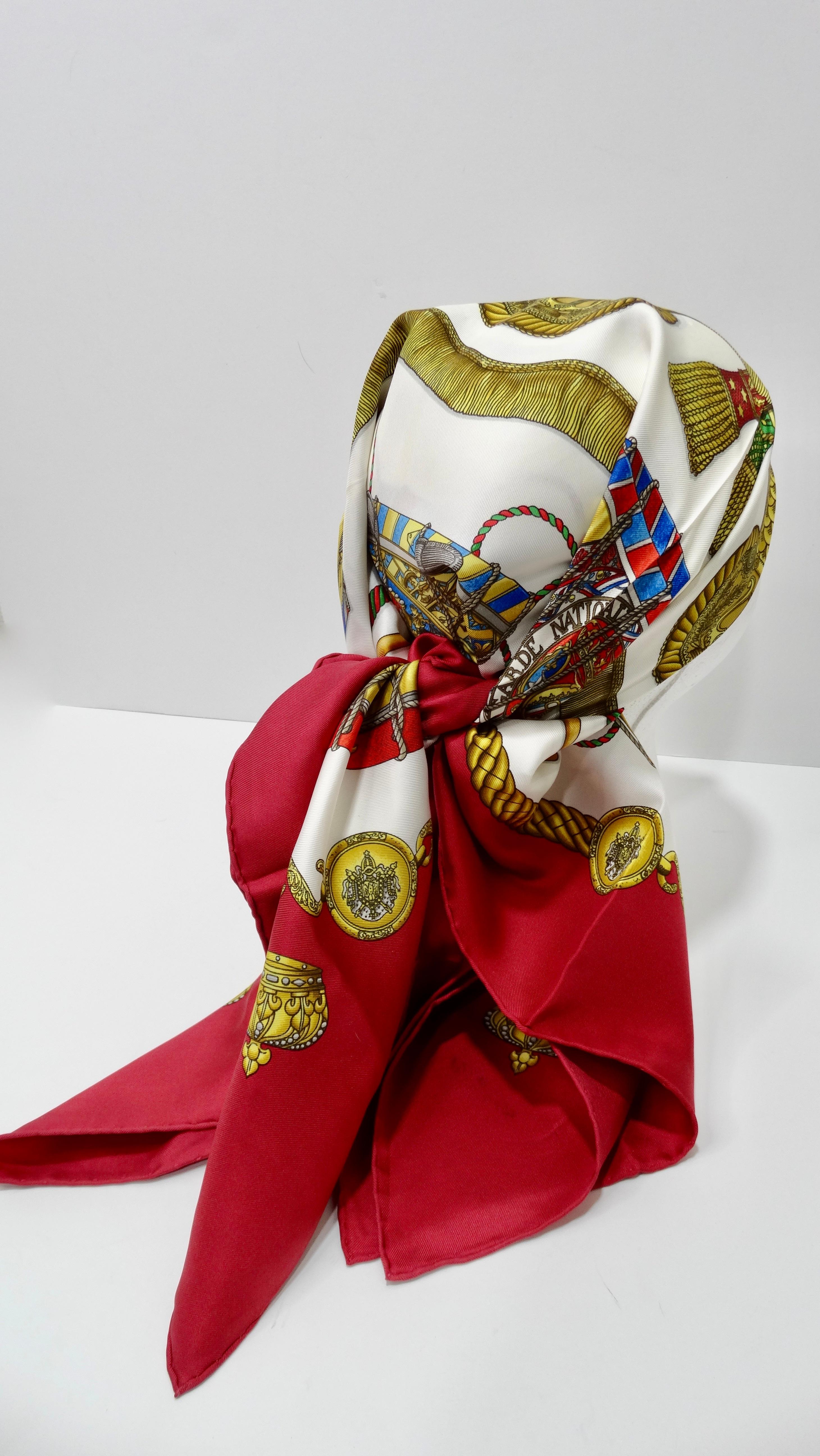 Pañuelo de seda Hermès 