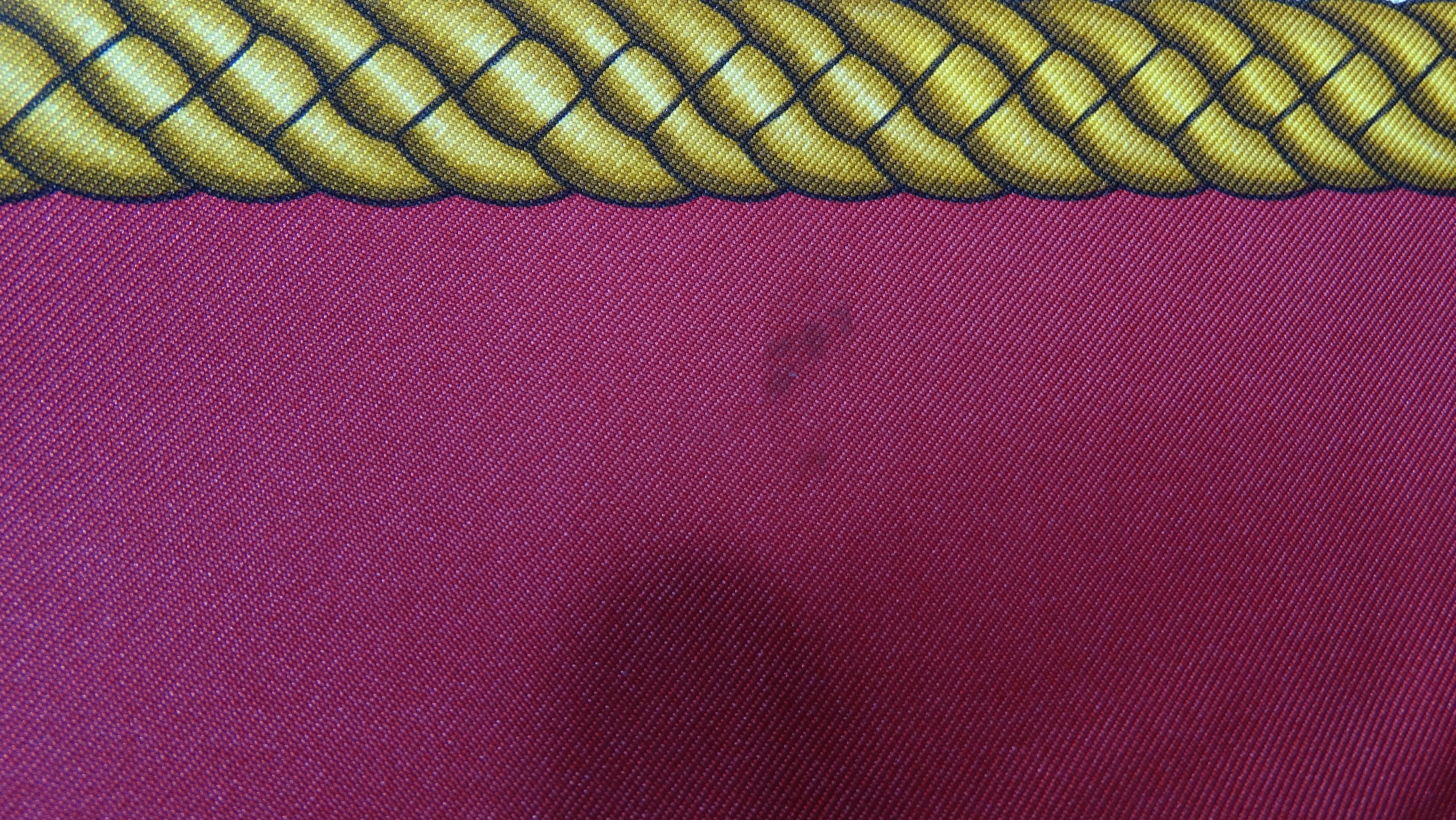Pañuelo de seda Hermès 