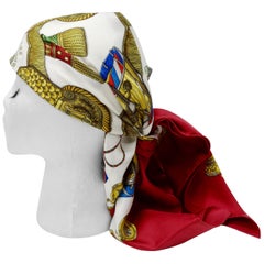 Sciarpa di seta "Les Tambours" di Hermès