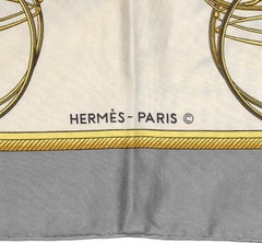 Hermes Les Voitures A Transformation Cars Silk Scarf Neckerchief