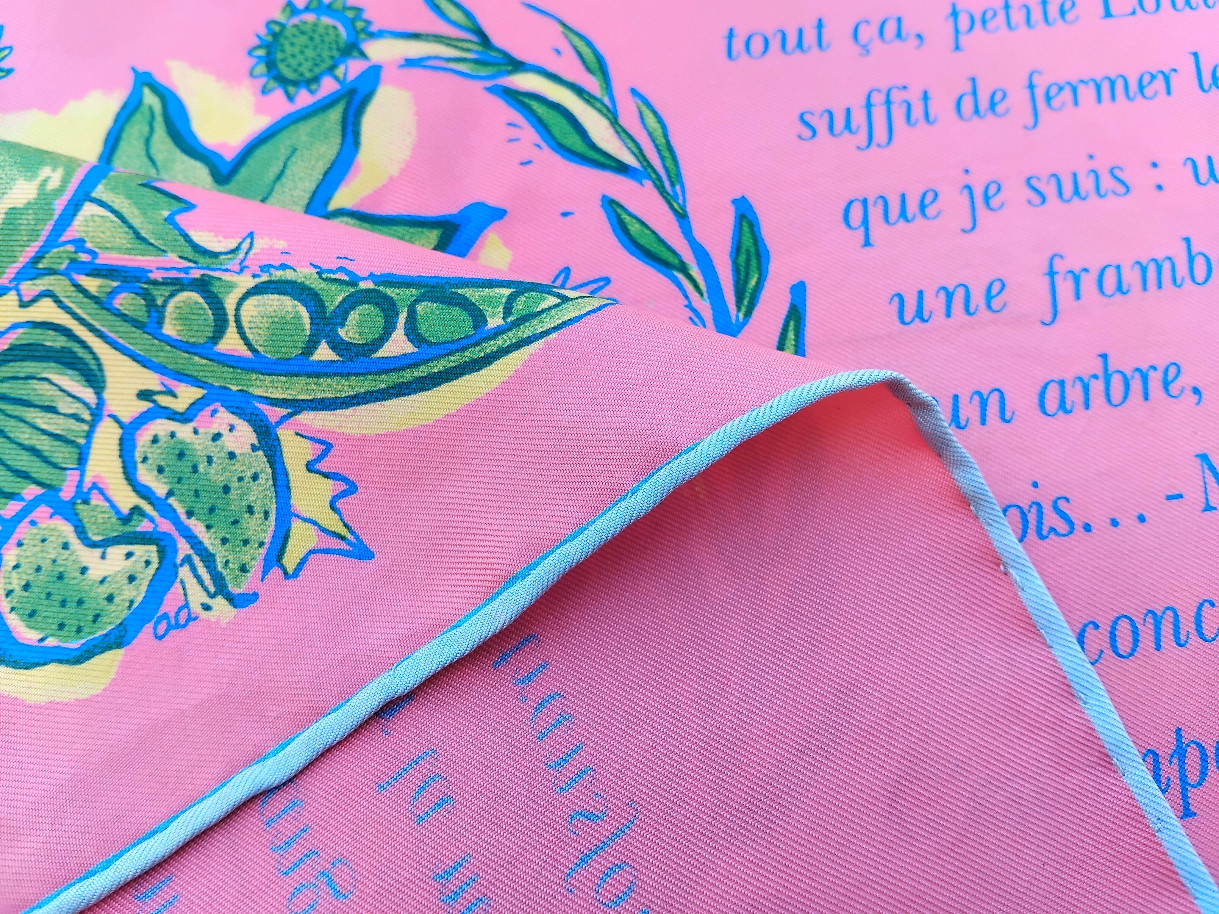 Hermès L'ete de Loula Silk Scarf Esther Henwood Gavroche 42 cm 8