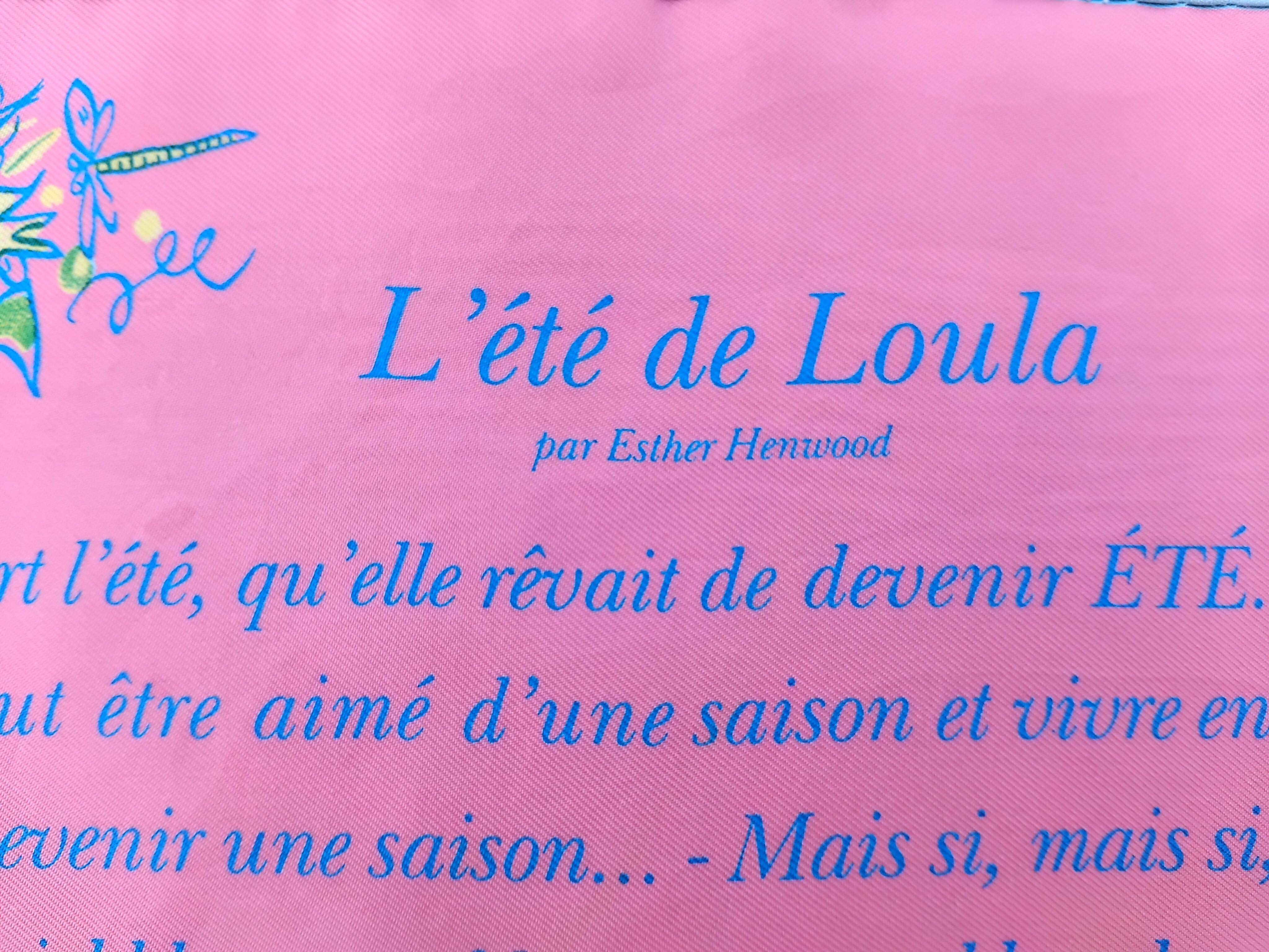 Hermès L'ete de Loula Silk Scarf Esther Henwood Gavroche 42 cm 2
