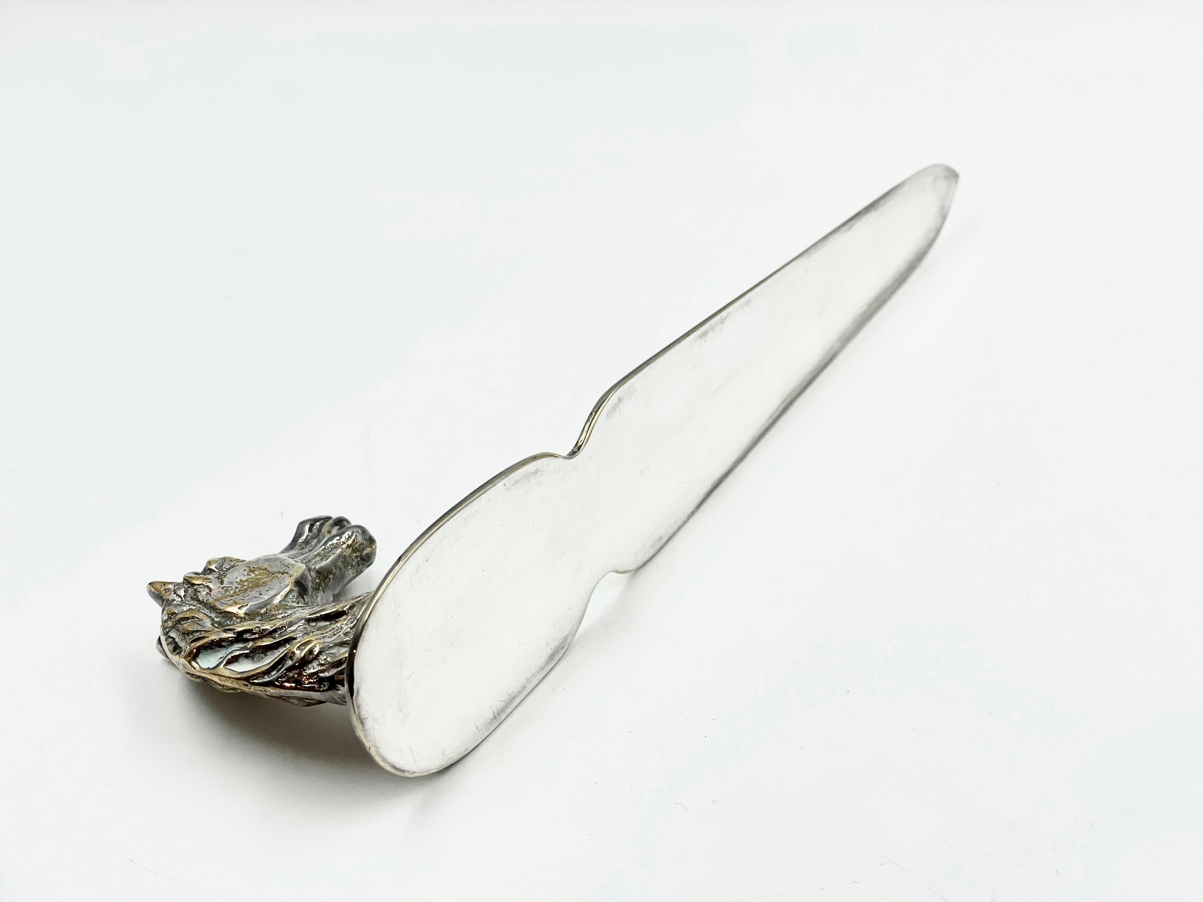 Hermes Letter Opener, 1960s, France In Excellent Condition For Sale In Autonomous City Buenos Aires, CABA