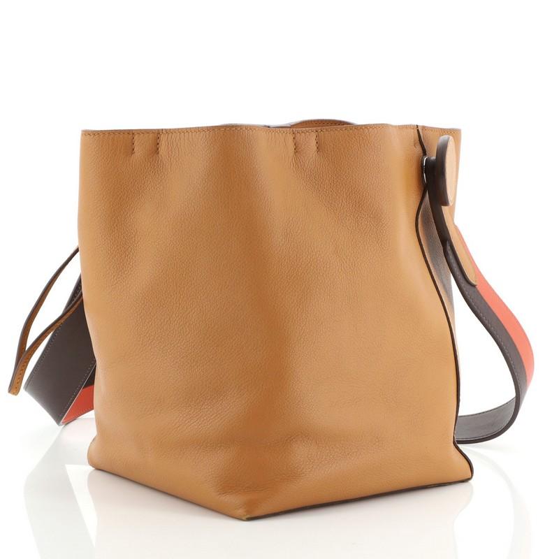 Marron Hermes Licol Bag Evercolor 17