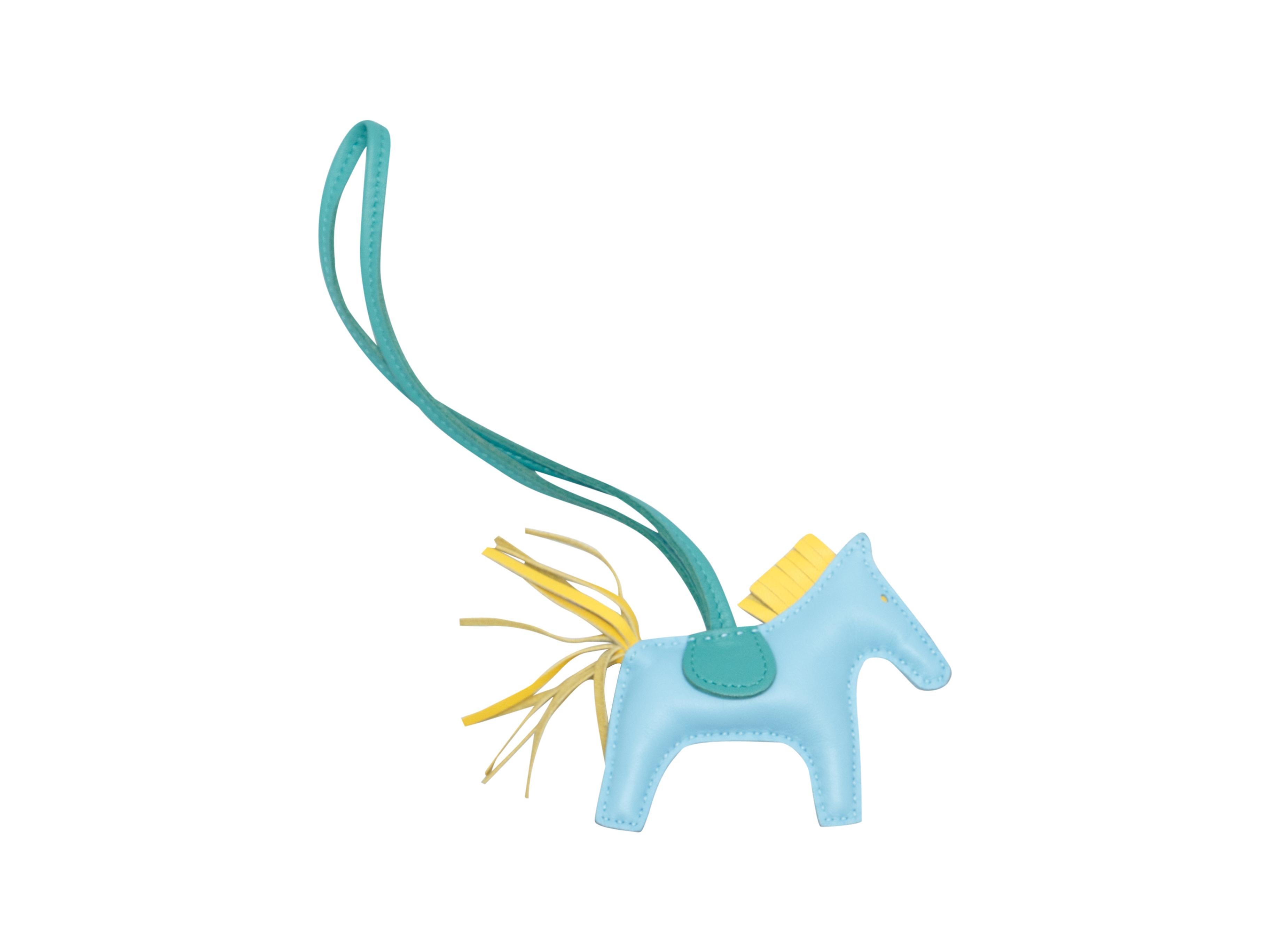 hermes horse keychain