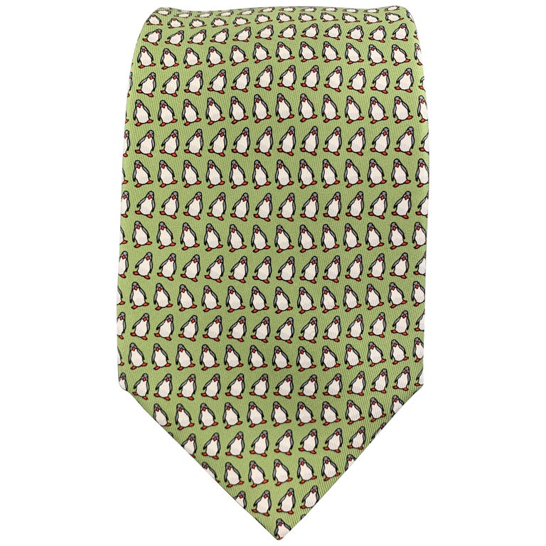Hermes penguin tie Clearance