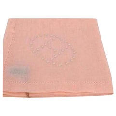 Vintage Hermès Light Pink Evelyne Pocket Square 163782 Htl49 Scarf/Wrap