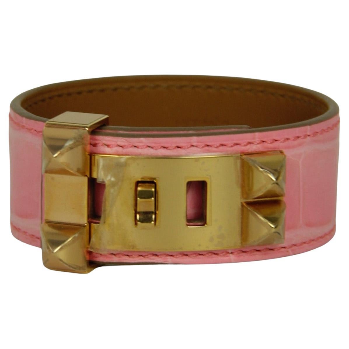 Hermes Colliers De Chiens Clous Bangle