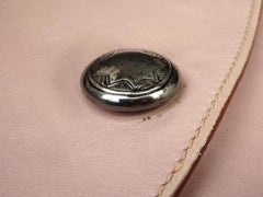 Hermès Light Pink Rose Swift Leather Rio Clutch 221345 Wallet