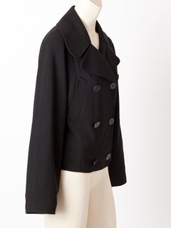 Hermès Lightweight Double Breasted Pea Jacket