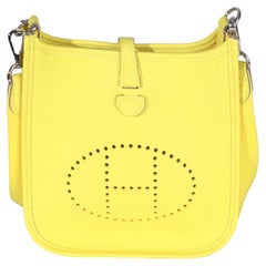 Hermès Lima Clemence Mini Evelyne TPM PHW