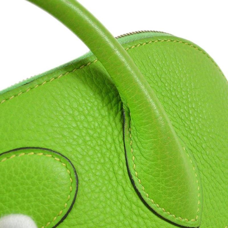 lime green backpack purse