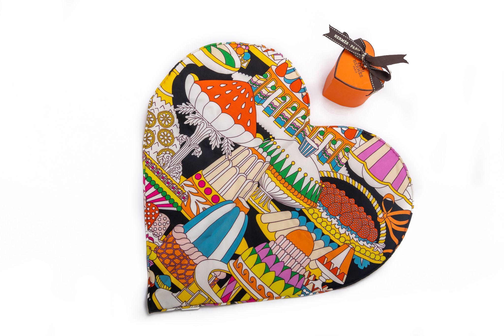Hermes limited edition mini heart 