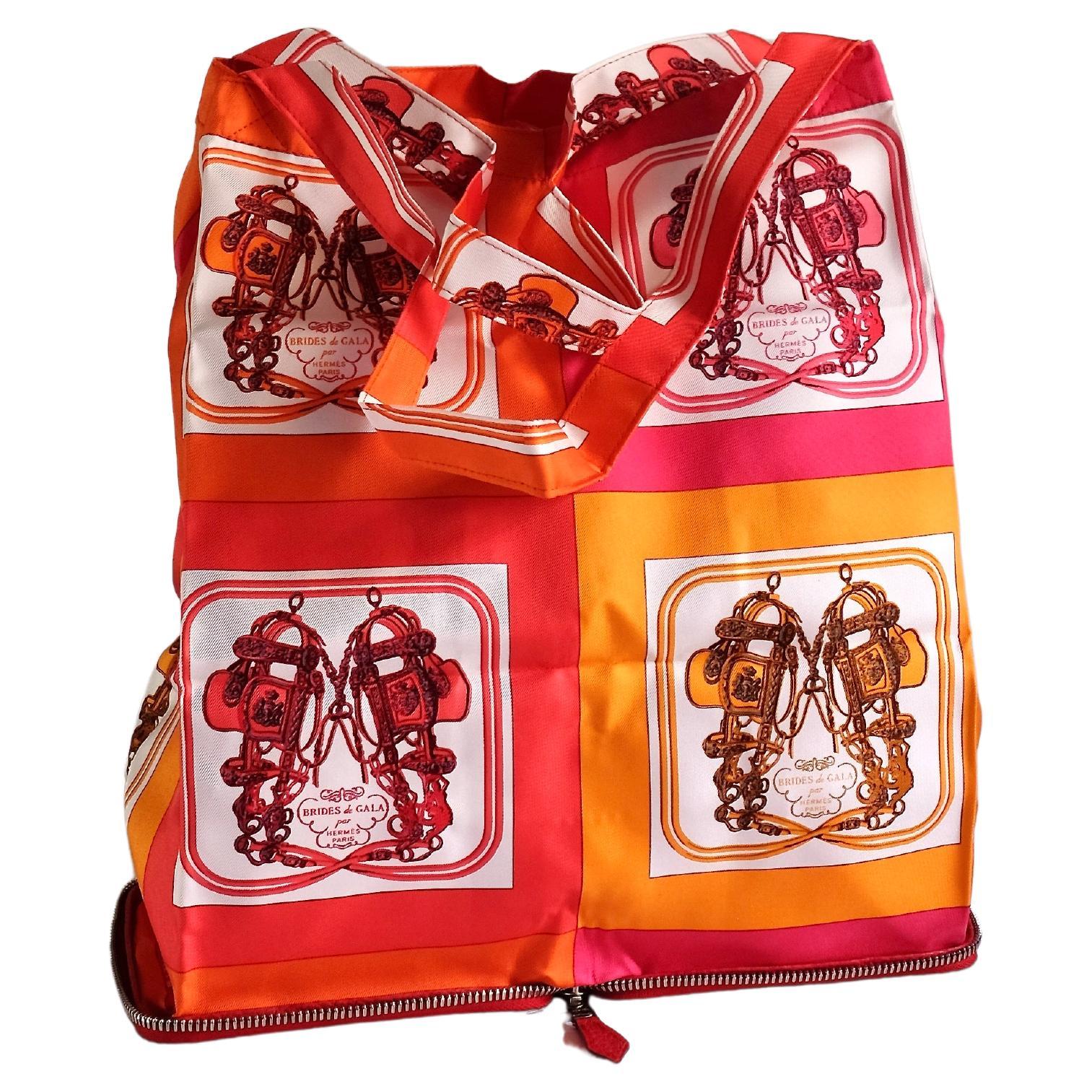 HERMÈS - Limited Ediction " Brides de Gala" Silky Pop Bag