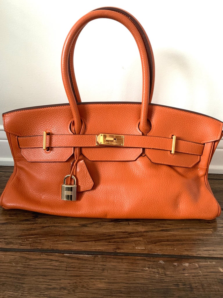 Hermes Limited Edition 2004 Jean Paul Gaultier Shoulder Birkin For Sale