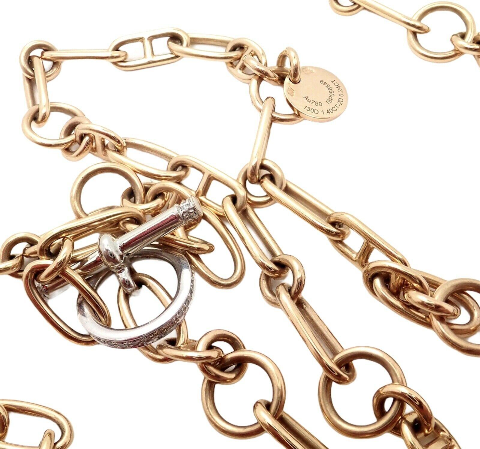 hermes kelly necklace diamond