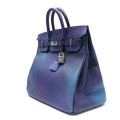 Hermes Limited Edition HAC 40cm Cosmos Epsom w/Palladium Hardware