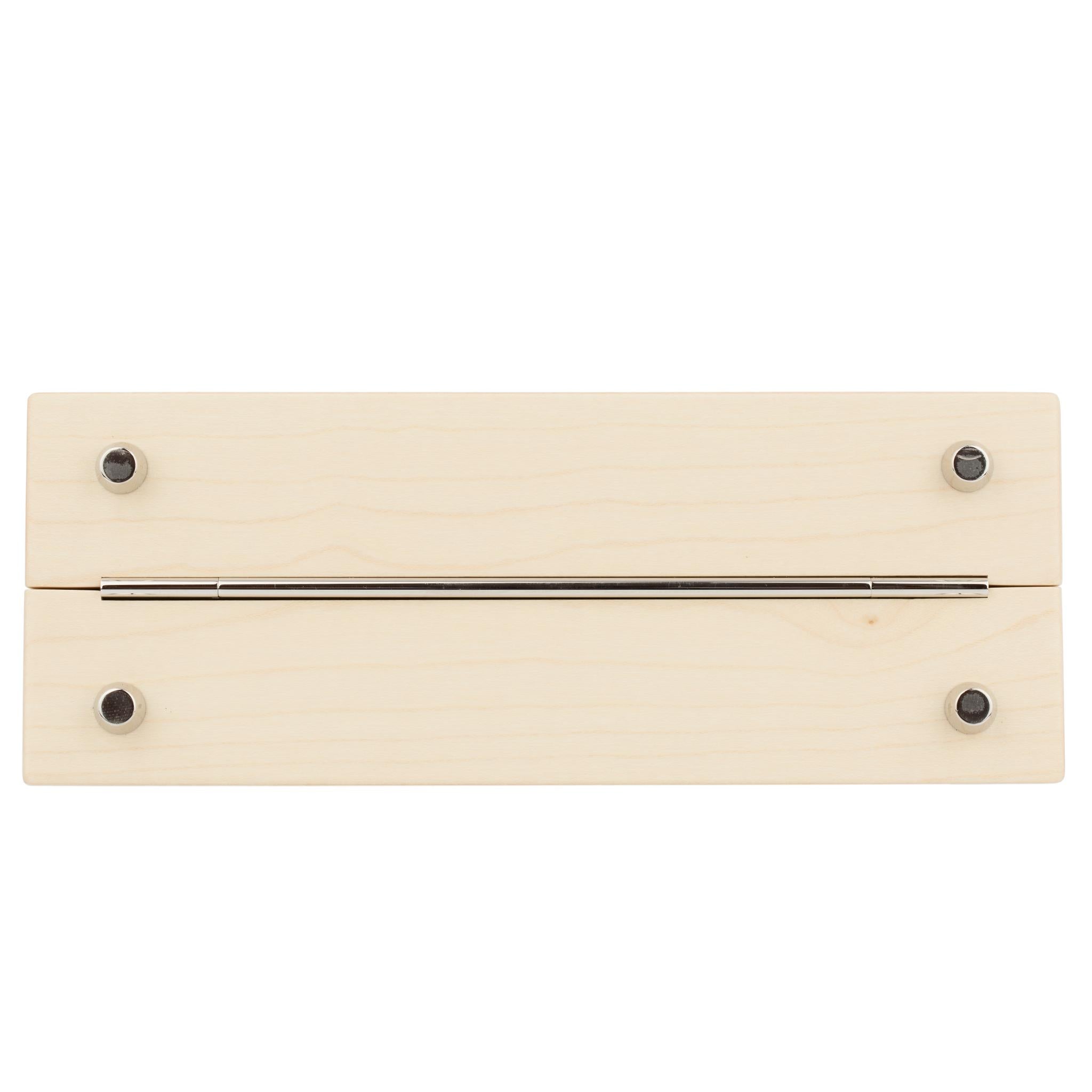 Hermès Limited Edition Kelly 22cm Wood Perspective Cavalière For Sale 5