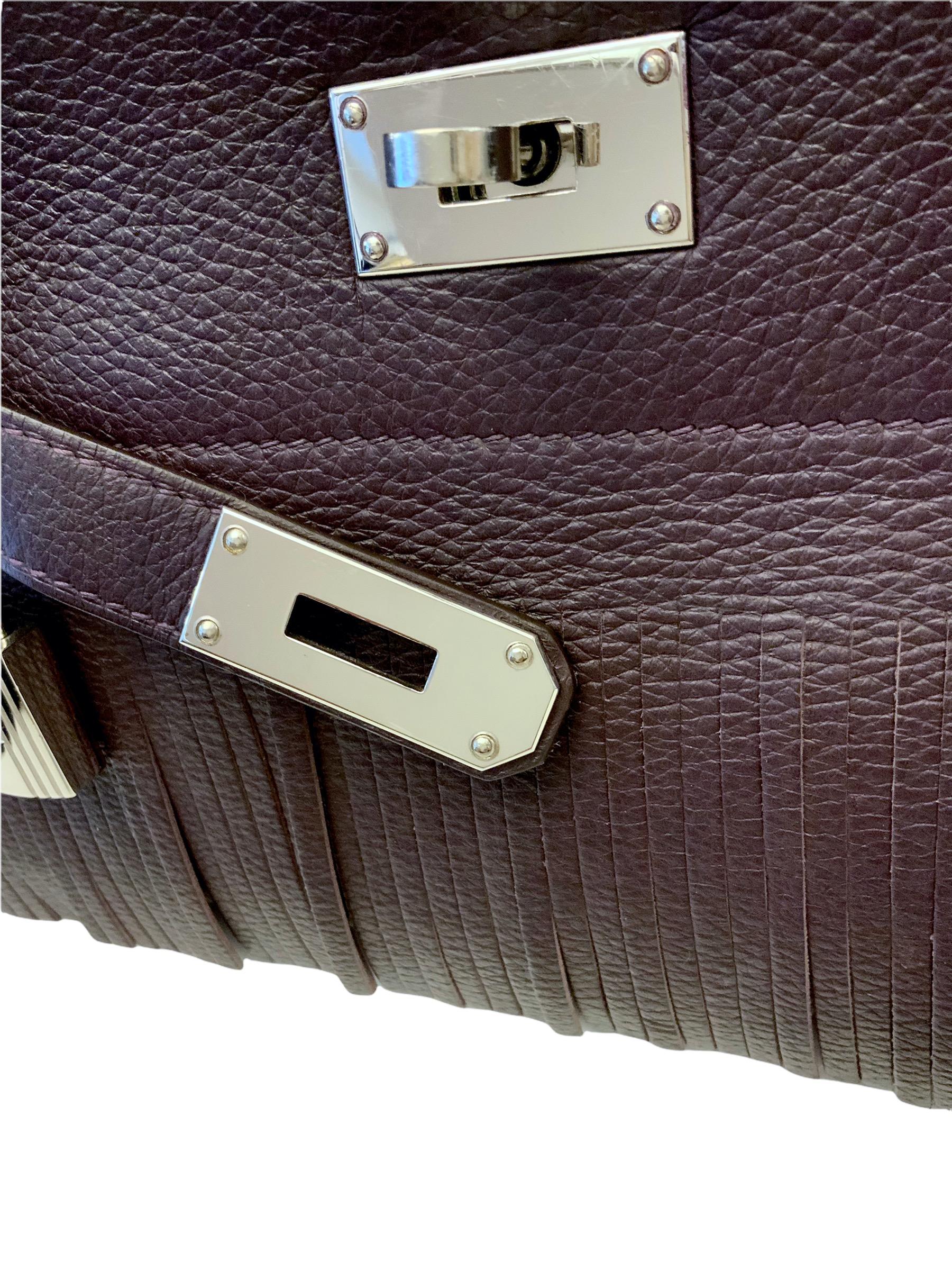 Hermès Limited Edition Kelly Fringe JPG Shoulder Birkin Bag 7